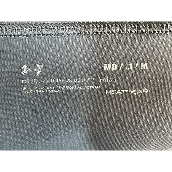 Under Armour Pants Womens Medium Gray HeatGear Capri Leggings Athletic 1299328 - Picture 6 of 8